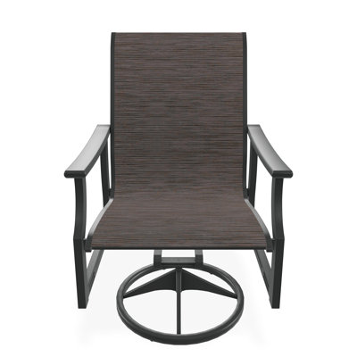 Chaise berçante pivotante en polymère de qualité marine St. Catherine Sling