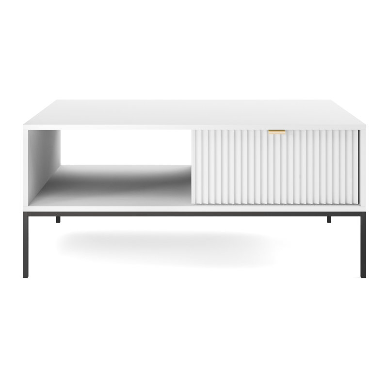 Ivonna Four Leg Coffee Table with Storage