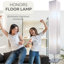 Lampe sur pied colonne en papier Lassalle