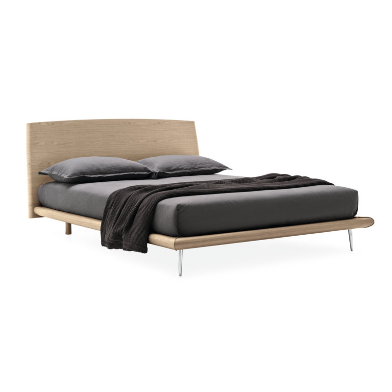 Platform Bed, Natural, King