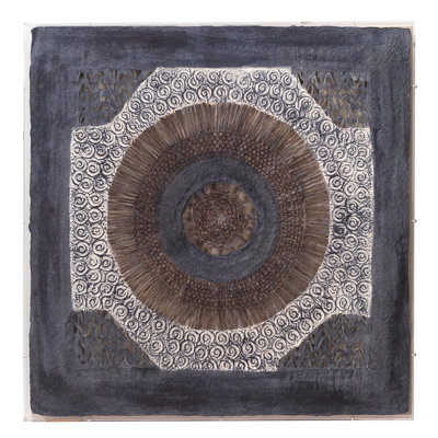 Batik Square Painting