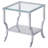 Chrome 3-piece Coffee Table Set