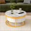 Table basse gigogne moderne avec tiroirs Modern