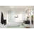Gaia 34 in. x 58.25 in. Frameless Fluted Single Fixed Bath Panel-91035196