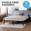 Platform Metal Bed Frame Modern-818461860