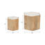 Ace Marble Top Living Room Table Set