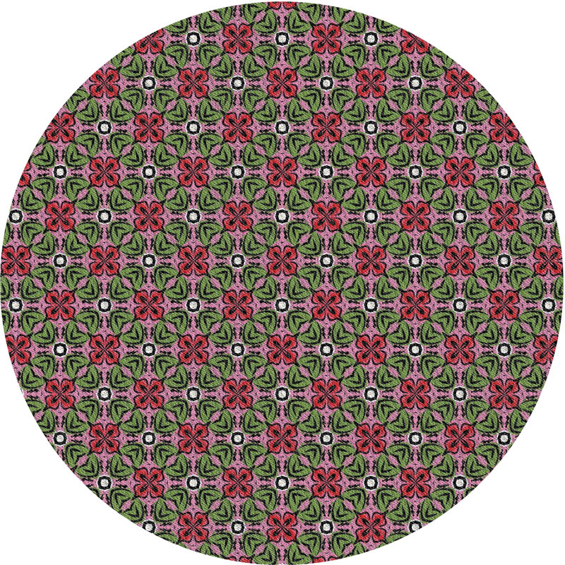 Indoor Rug, Round 3'