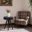 Table ronde, petite table d'appoint, table de chevet pour le salon, la chambre à coucher, le bureau-1517610262
