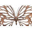 Butterfly Wall Art, Copper/Black, Metal-455109101