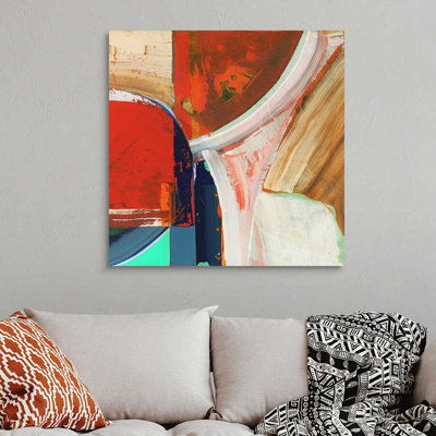 Bleu orange II - reproduction d'art
