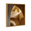 Honeyed Vaults I Abstract Canvas Print by Oliver Gal, Black Frame, 16 x 20-956299099-956299108