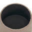  Tabouret de 17 po en tissu Sherpa rembourré avec rangement-238417981