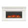 Ashmun Wide Mantel With Linear Electric Fireplace