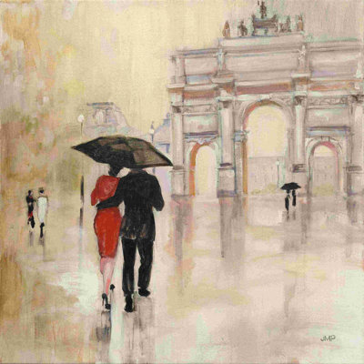 " Romantic Paris II " by Julia Purinton