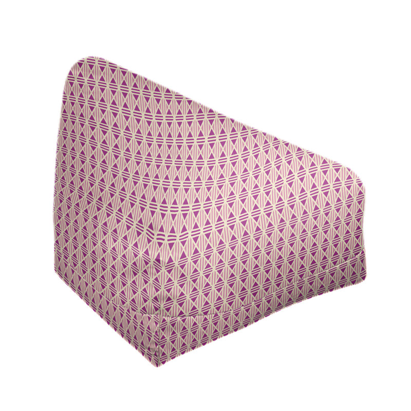 Petite chaise à sacs à billes & Leffel, H 120 po x L 2 po x P 60 po, Mauve, Pas de bourre