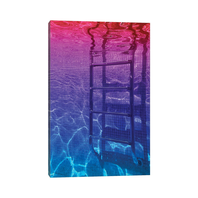 Chillin' by Nathan Head - Print on Canvas, 66.04cm H x 45.72cm W x 3.81cm D, Classic Brown Wood Framed