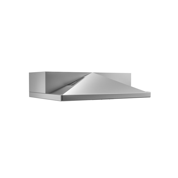 Core Zephyr 30" 290 CFM Under Cabinet Range Hood with LED Lights in Stainless Steel