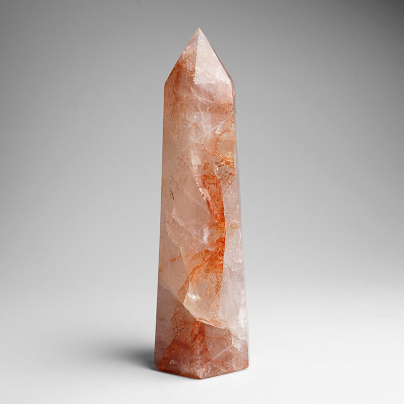 Genuine Polished Strawberry Quartz Point (2 Lbs)