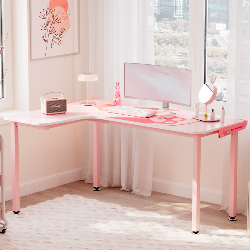 Abbate L-Shaped Computer Desk