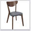 Élégant ensemble de bureau d'écriture 2 pièces en bois de noyer et fauteuil rembourré pour bureau à domicile moderne