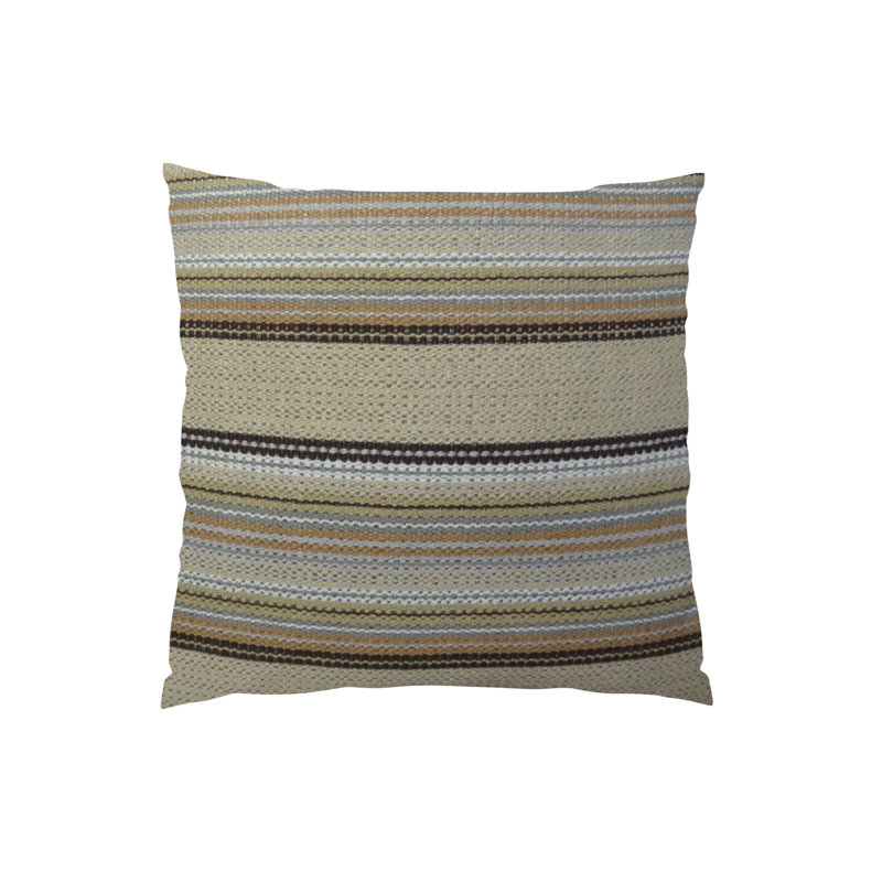 Camp Evergreen Striped Throw Pillow, 12" H x 25" W