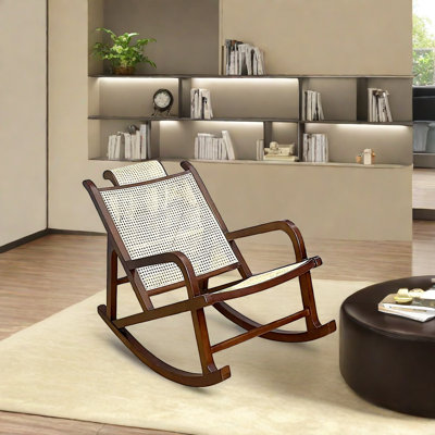Casual Rattan Rocking Chair Rocking Chair