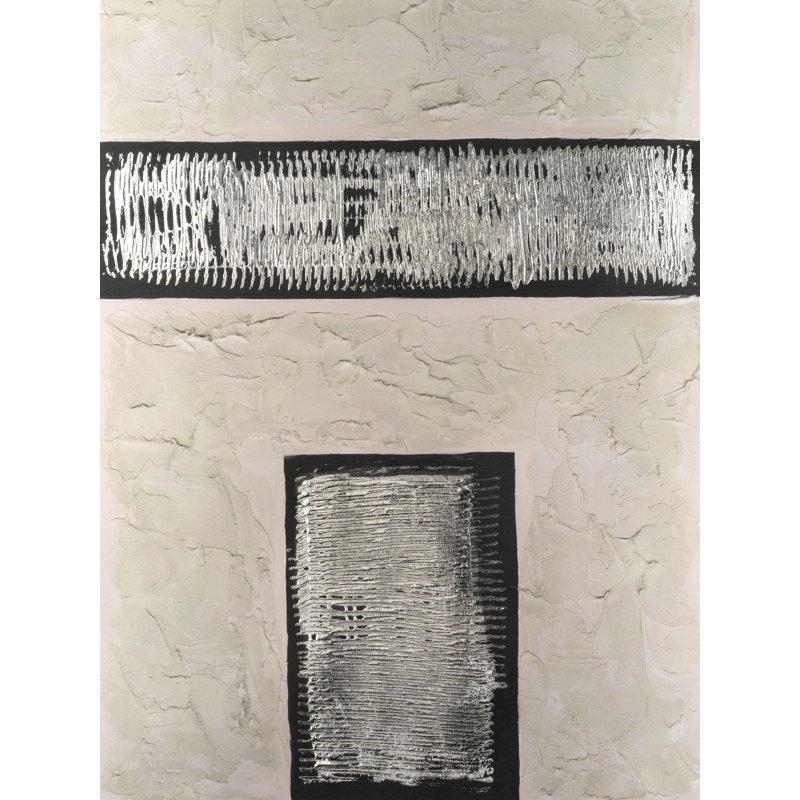 Silver Spines I by Michael Willett - Wrapped Canvas Print, 46 cm H x 30 cm W