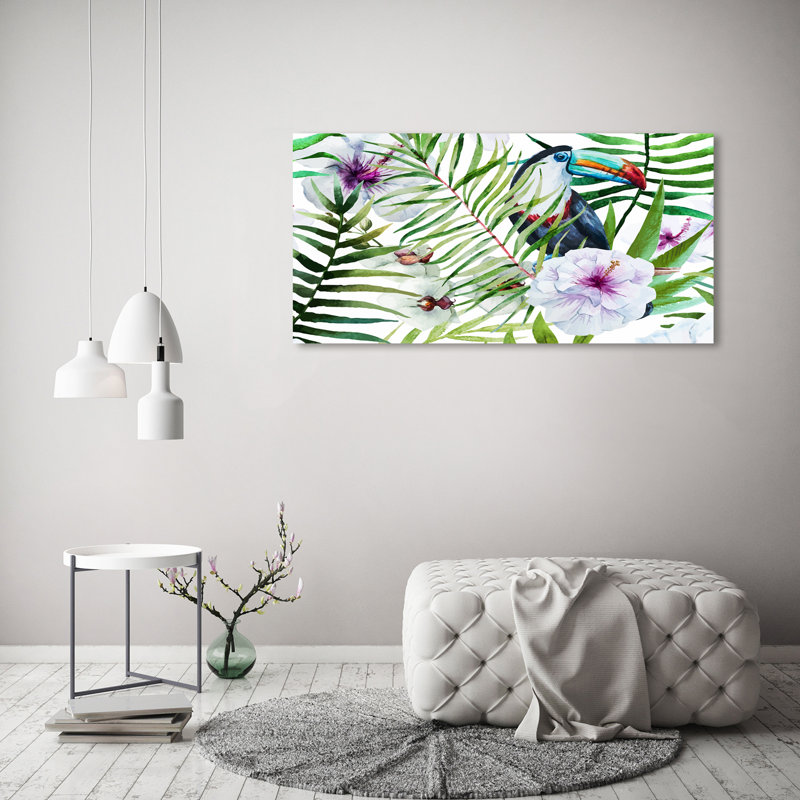 Tropic Toucan - Wrapped Canvas Print