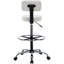 Tabouret de dessinateur avec repose-pieds Miyana Comfy-90620499