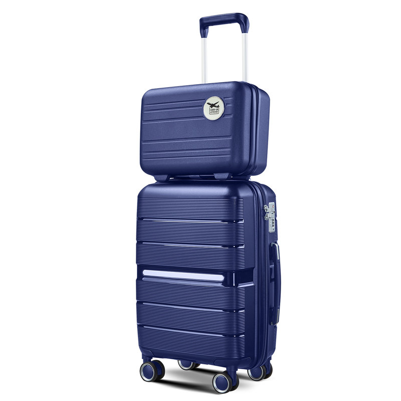 Luggage Sets 4 Piece PP Lightweight & Durable Expandable Suitcase
