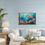 Cadre flottant Turtle's Underwater World, design par LSR Design Studio-173857633-173857646