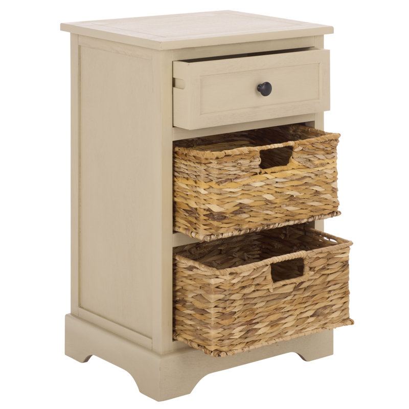 Painswick 3 - Drawer End Table with Storage, Sand