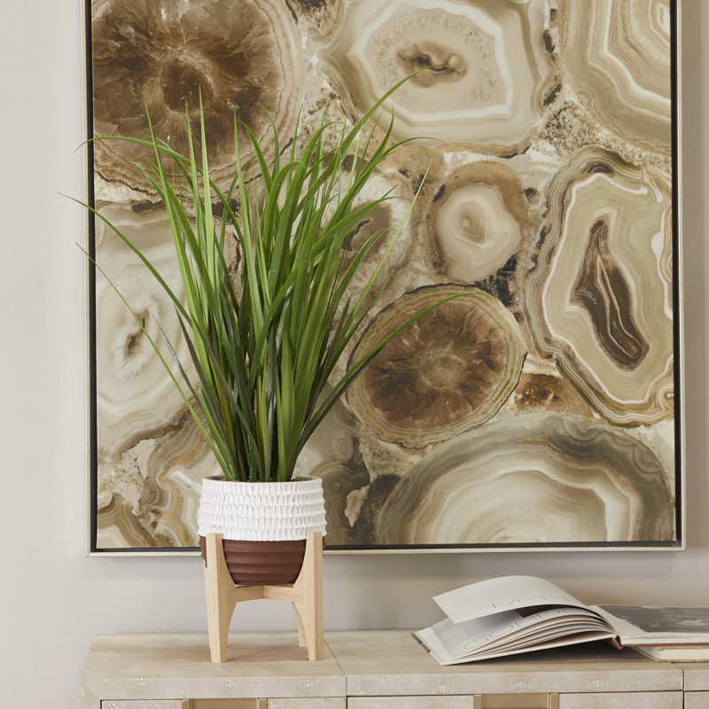 29,1 "plante serpent artificielle en pot