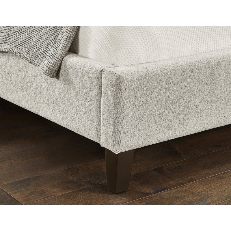 Alpine Channel Tufting High Headboard Bed, California King