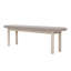 Banc en bois massif Haith