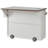 54" Farmhouse Kitchen Island with Drop Leaf, Power Outlet, Kitchen Storage Cart with 2 Doors, 2 Drawers, Rolling Kitchen Island on 4 Large Wheels with Spice Rack-1085236623
