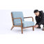 Upholstered Armchair-1486187980