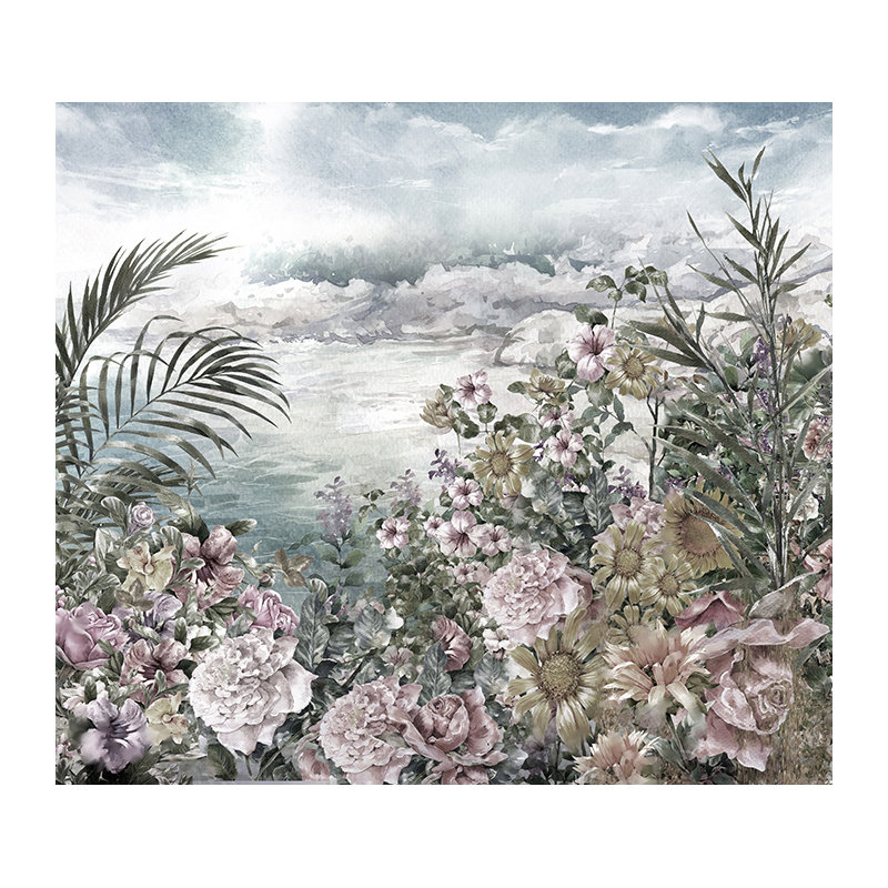 Calvey Matte Peel and Stick Mural, 152 x 104cm