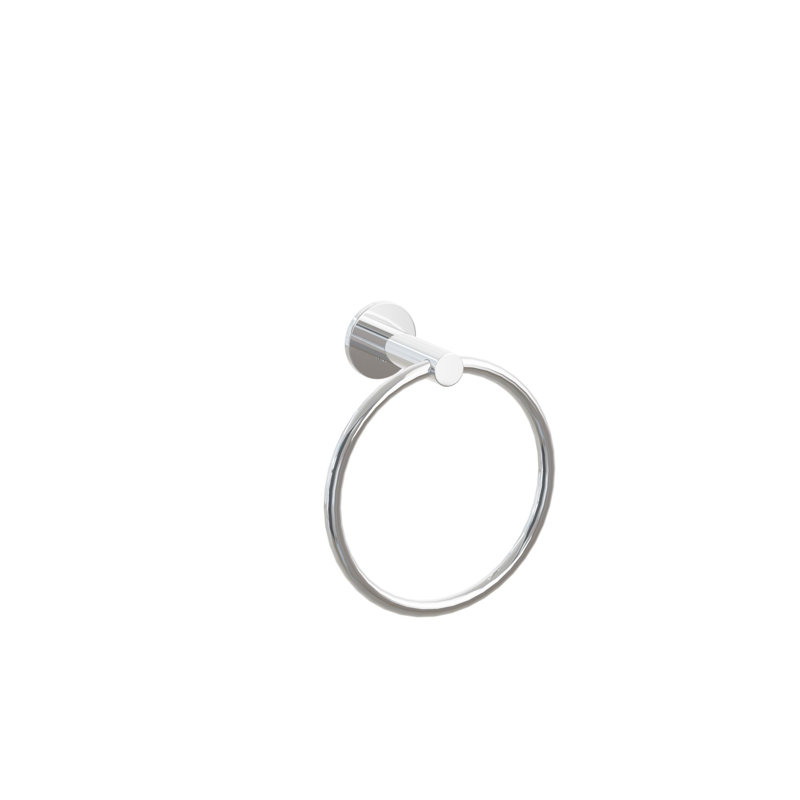 Anneau à serviettes Emtek, Chrome poli