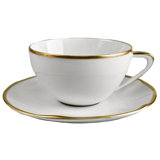 Simply Elegant Porcelain Saucer