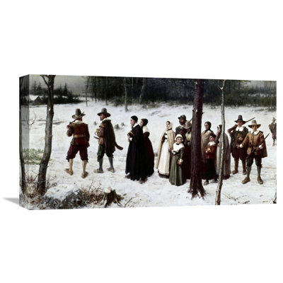 " Pilgrims Going To Church " by George Henry Boughton