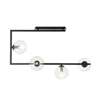 Lierre 4 - Light Geometric Chandelier