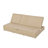 Outdoor Double Sunbed, Wicker Rattan Patio Reclining Chairs With Adjustable Backrest And Seat, Conversational Set For 2 Person, Patio Furniture-1672836131