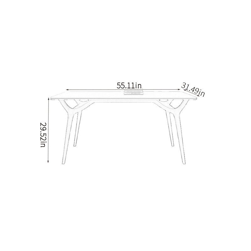 Rosealie, H 29,52 po x L 55,11 po x l 31,49 po