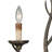 Polzin Steel Candle Wall Light