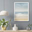 «Ocean Wave Beach Washed Out Pastel Duotone» sur papier-98266089-98266090