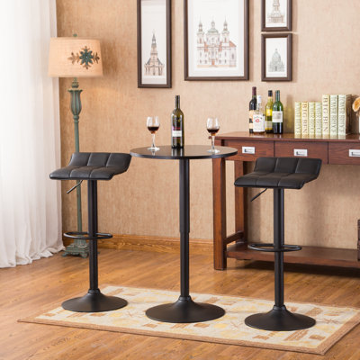 Ensemble de table de pub 3 pièces moderne Liubomir