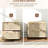 2 Drawer File Stand - Locked With Accent Adjustable Hanging Bar For Different Paper Formats Natural Fascination Locking Chest Cabinet Enhanced Storage Letter, A4, Legal Sizes Wonderment