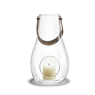 Lanterne de table en verre