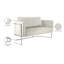 Causeuse en velours sans accoudoirs Casa-495307190-495307191